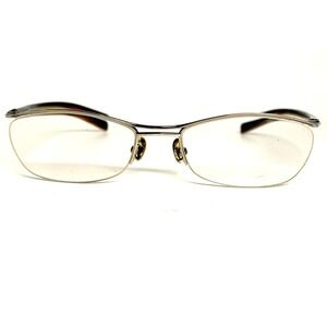 Alain Mikli Paris A0677 08 Hand Made in France Silver Eyeglasses Frames Mens